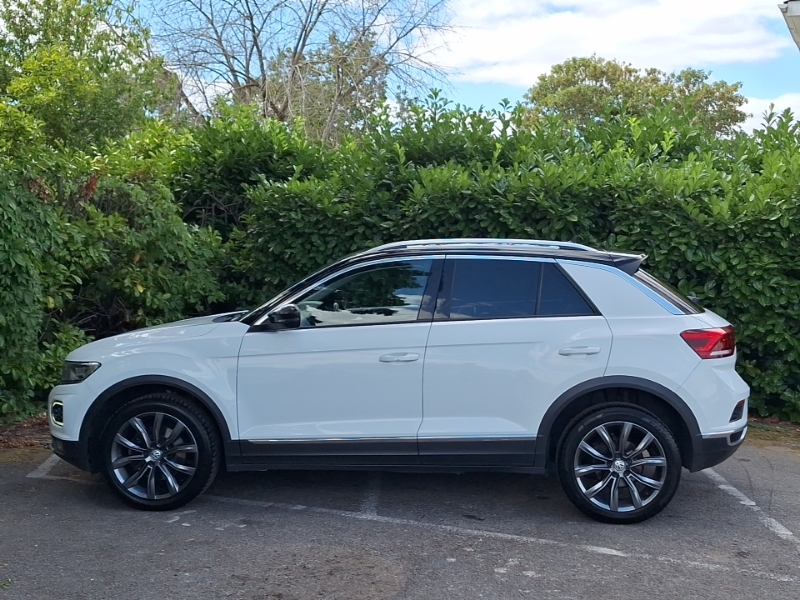 Volkswagen T-Roc 1.5 Tsi Evo Sel White #4