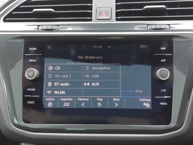 Volkswagen Tiguan Se Navigation White #16