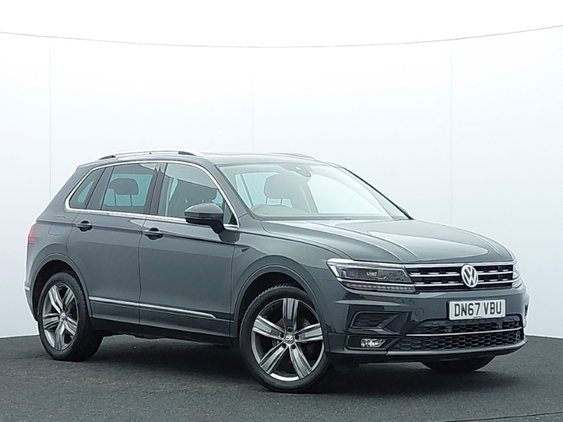 Volkswagen Tiguan Se Navigation White #7