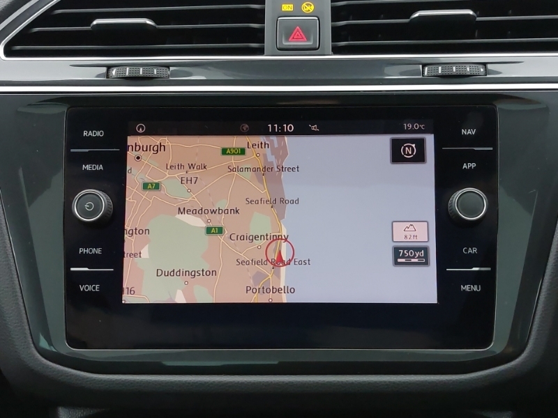 Volkswagen Tiguan Se Navigation White #10