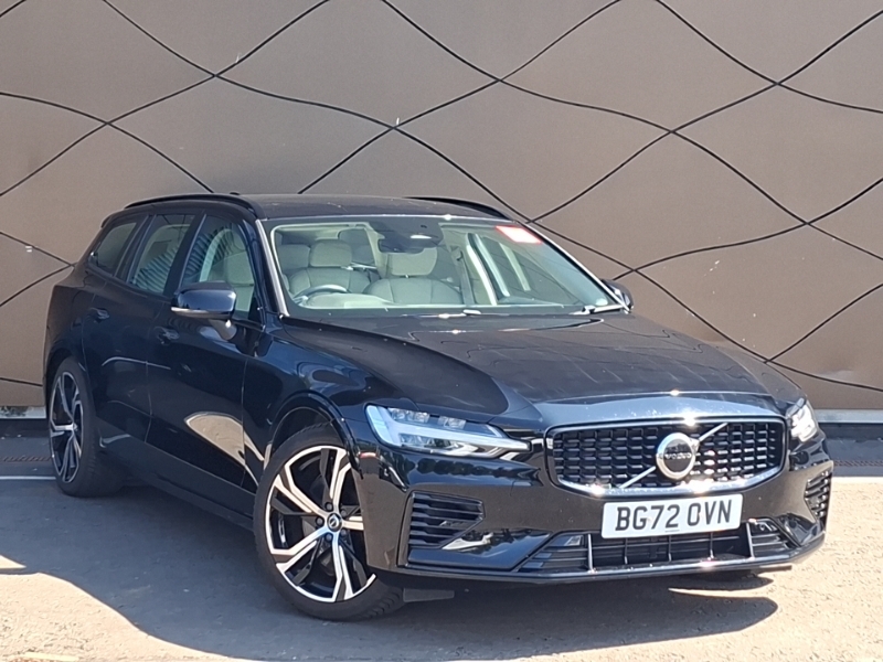 Volvo V60 2.0 T6 350 Recharge Phev Plus Dark Awd Black