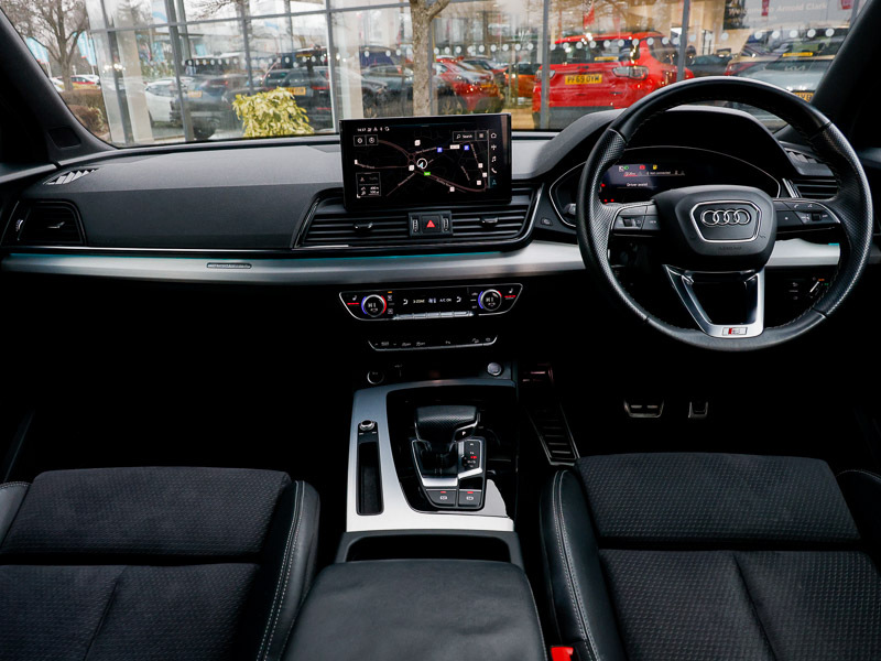 Audi Q5 40 Tdi Quattro S Line S Tronic Black #3