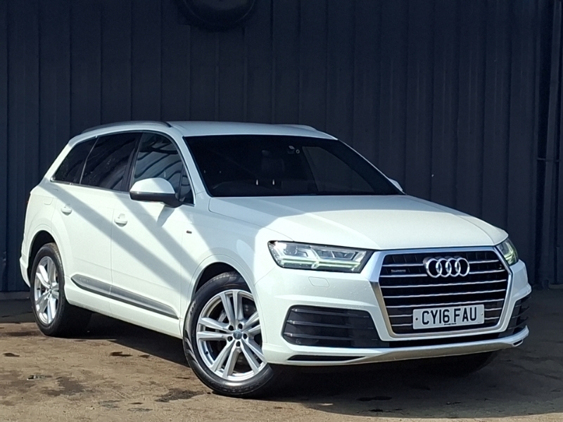 Audi Q7 3.0 Tdi 218 Quattro S Line Tip White