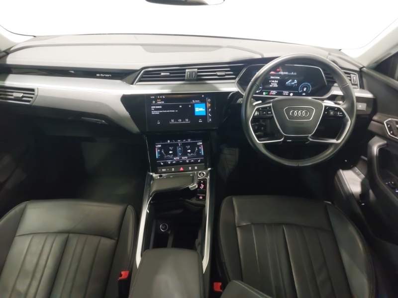 Audi Q8 e tron 250Kw 50 Quattro 95Kwh Sport White #3