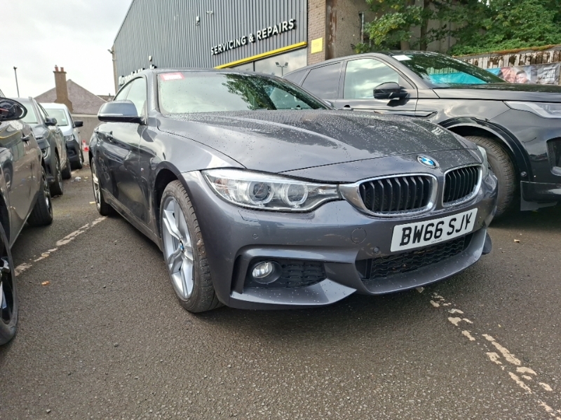 BMW 4 Series 420I Xdrive M Sport Professional Media Grey