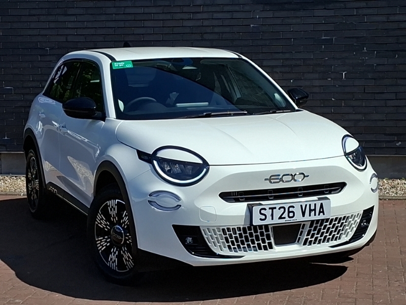 Fiat 600 1.2 Hybrid 48V Edct-6 White