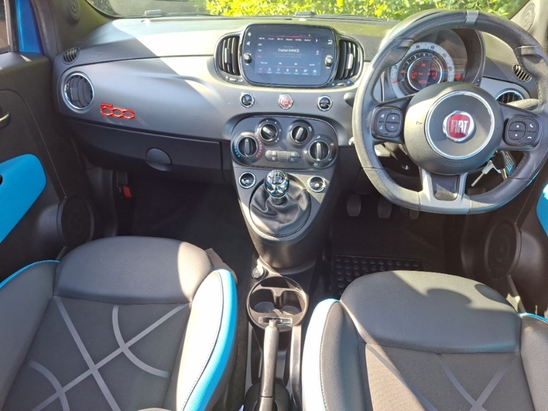 Fiat 500 1.2 S Blue #3