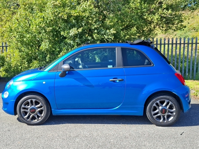 Fiat 500 1.2 S Blue #4