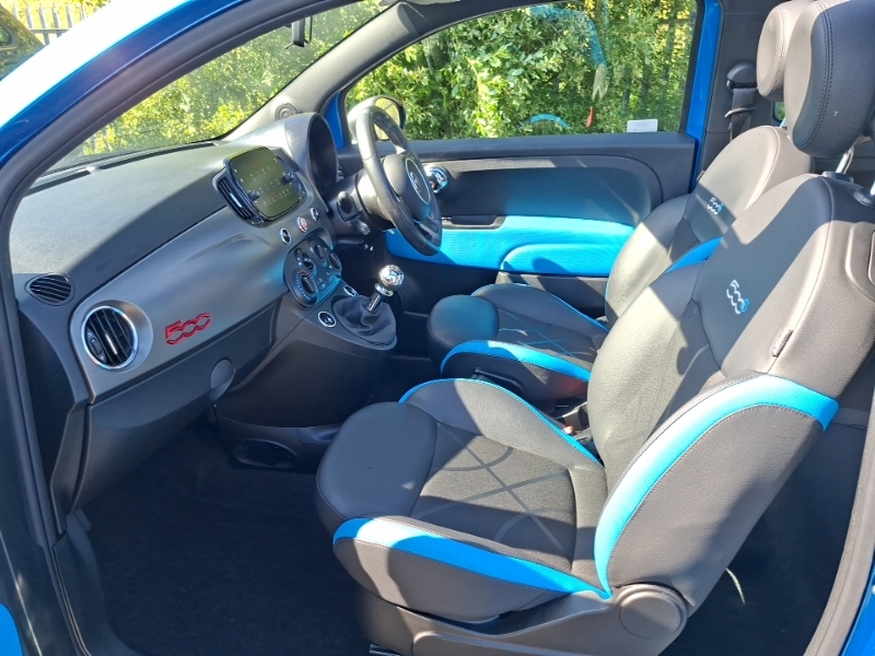 Fiat 500 1.2 S Blue #5