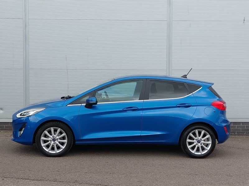 Ford Fiesta 1.0 Ecoboost Hybrid Mhev 125 Titanium Blue #4
