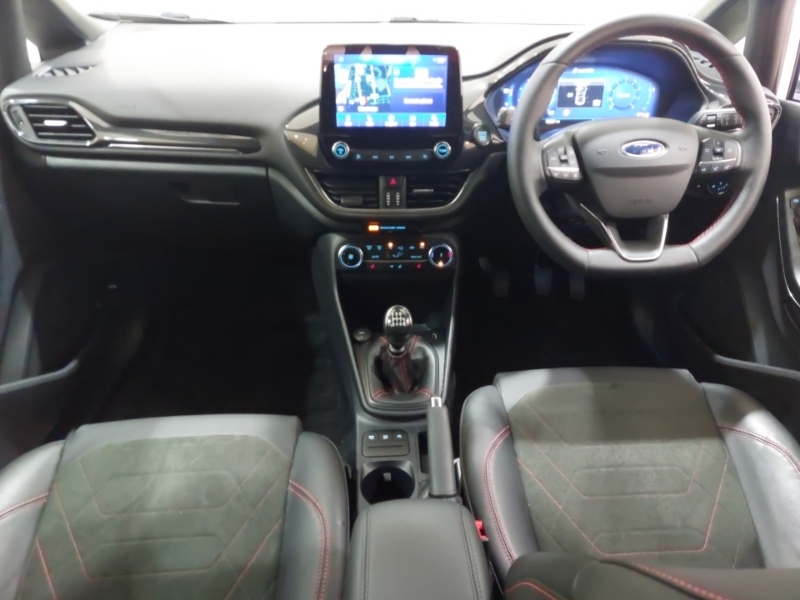 Ford Fiesta 1.0 Ecoboost St-line X Hatchback White #3