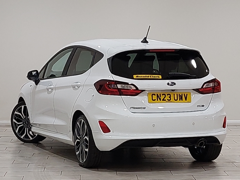 Ford Fiesta 1.0 Ecoboost St-line X Hatchback White #2