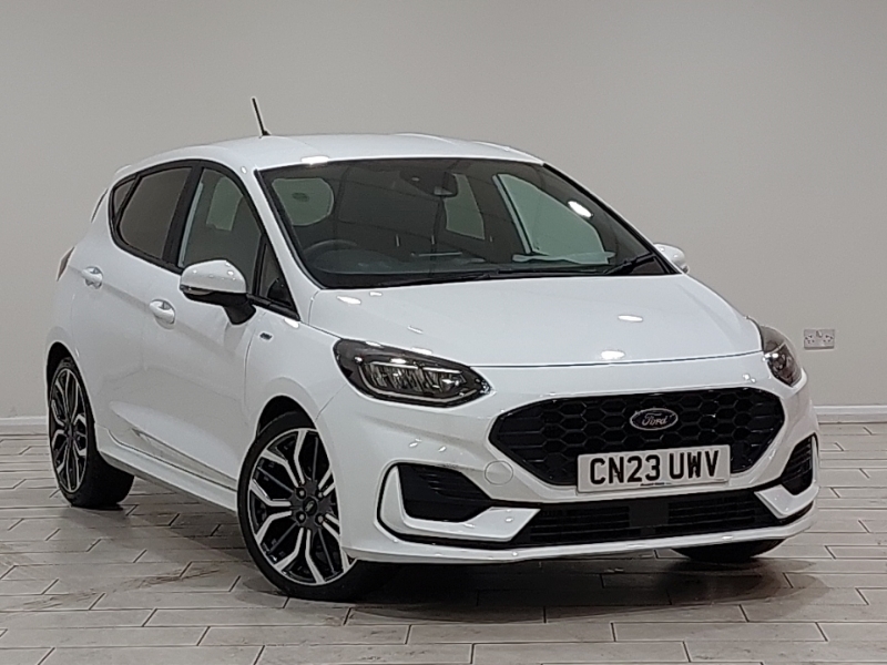 Ford Fiesta 1.0 Ecoboost St-line X Hatchback White #1