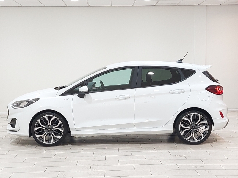 Ford Fiesta 1.0 Ecoboost St-line X Hatchback White #4