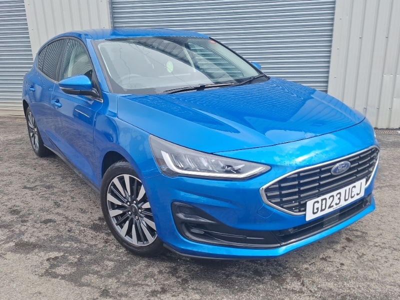 Ford Focus 1.0 Ecoboost Hybrid Mhev 155 Titanium X Blue