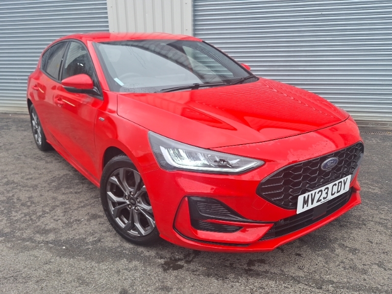 Ford Focus 1.0 Ecoboost St-line MV23CDY Red