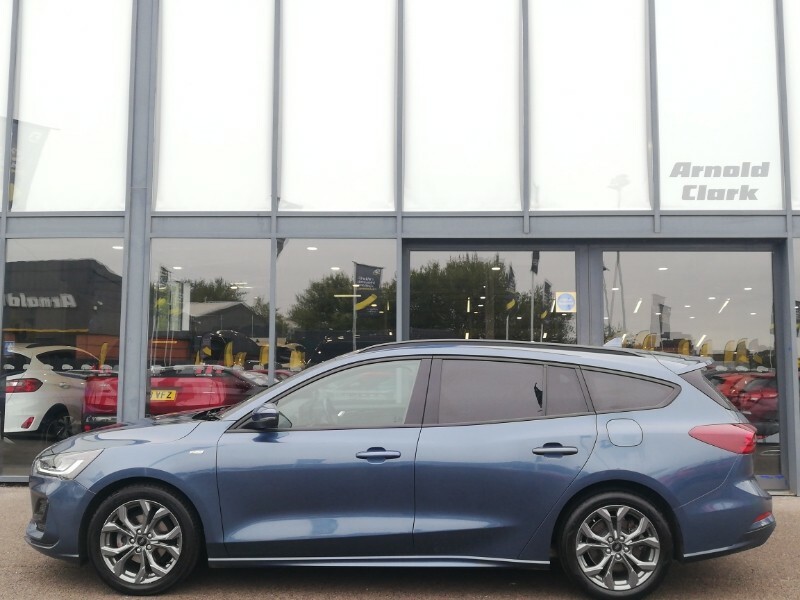 Ford Focus 1.0 Ecoboost St-line Blue #4