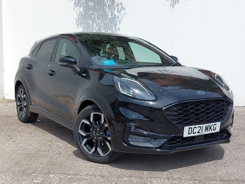 Ford Puma 1.0 Ecoboost Hybrid Mhev St-line X Black