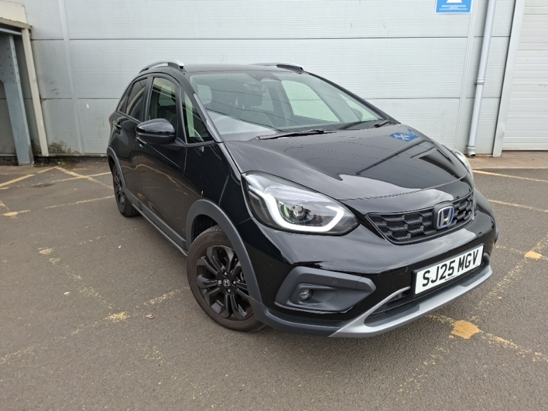 Honda Jazz 1.5 I-mmd Hybrid Crosstar Advance Ecvt Black