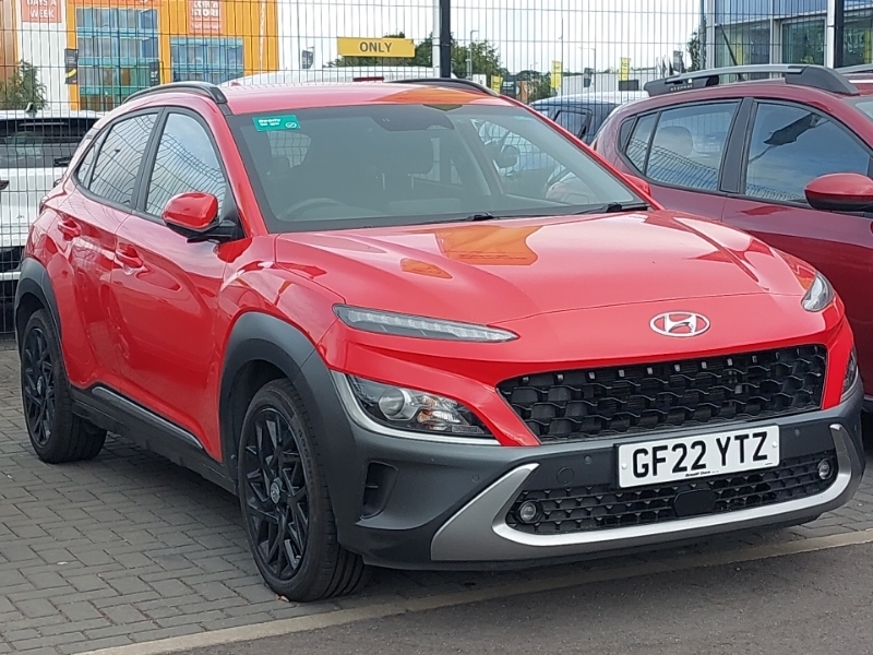 Hyundai Kona 1.6 Gdi Hybrid Premium Dct Red