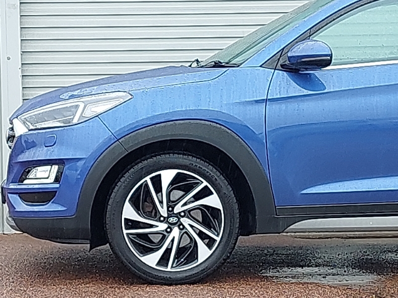 Hyundai Tucson Suv Blue #19