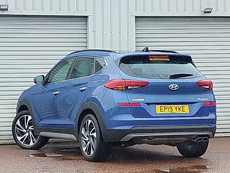 Hyundai Tucson 1.6 Tgdi 177 Premium Se 2Wd Dct Blue #2
