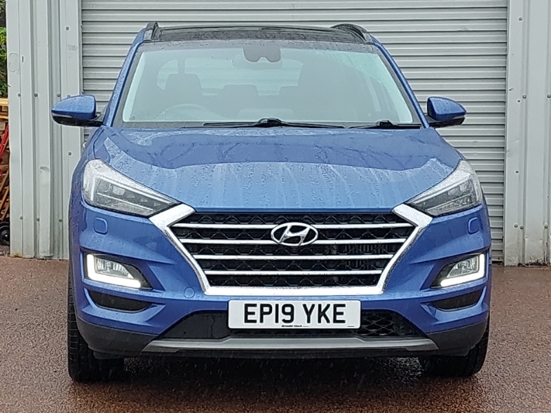 Hyundai Tucson Suv Blue #14
