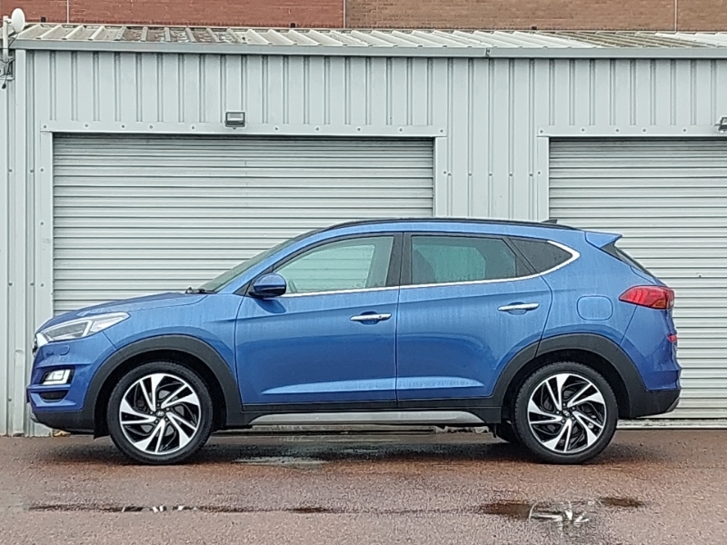 Hyundai Tucson 1.6 Tgdi 177 Premium Se 2Wd Dct Blue #4
