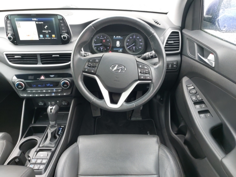 Hyundai Tucson Suv Blue #8