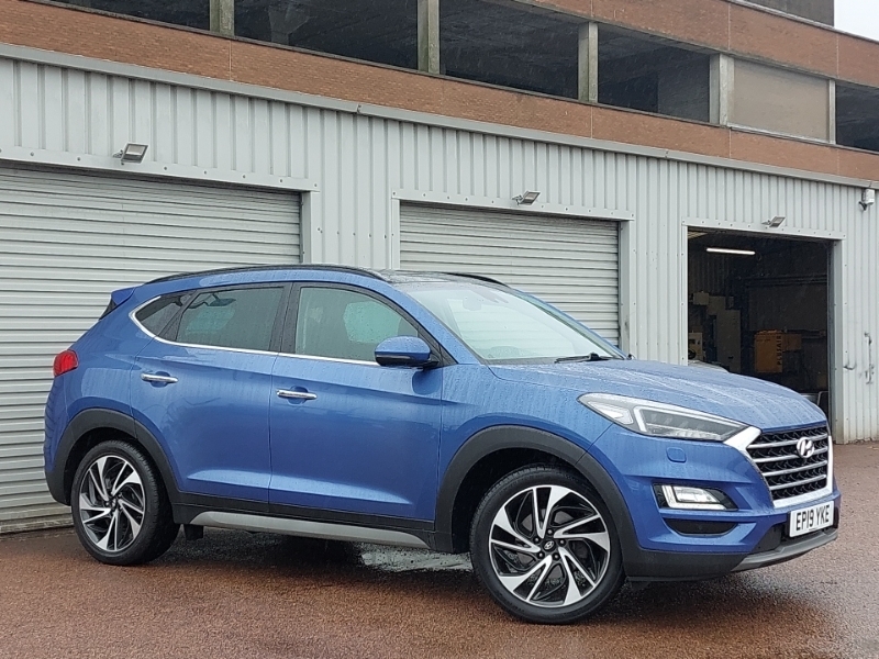 Hyundai Tucson Suv Blue #7