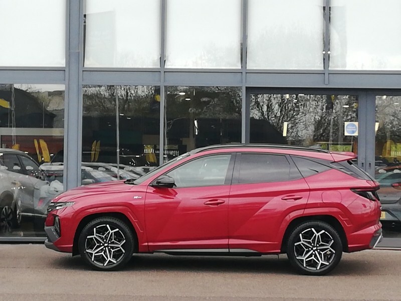 Hyundai Tucson 1.6 Tgdi 48V Mhd 180 N Line S 4Wd Dct Red #3