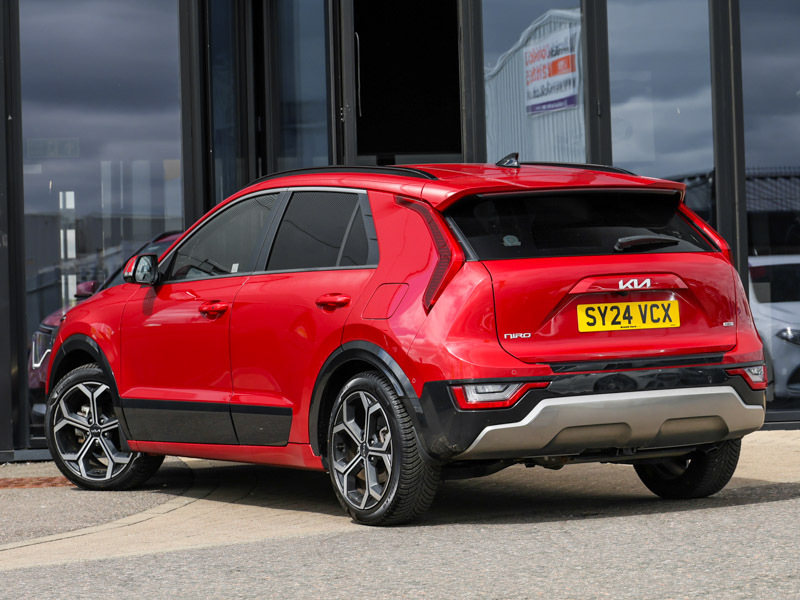 Kia Niro 1.6 Gdi Hybrid 4 Dct Red #2