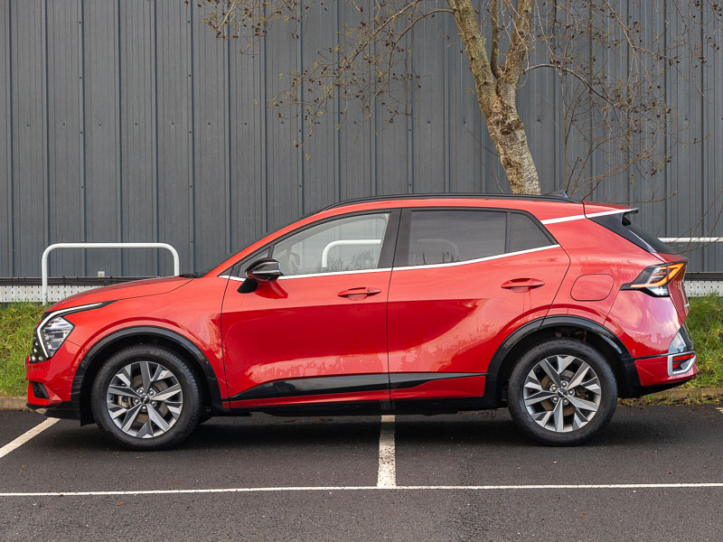 Kia Sportage 1.6T Gdi Hev Gt-line S Awd WN72UOH Red #4