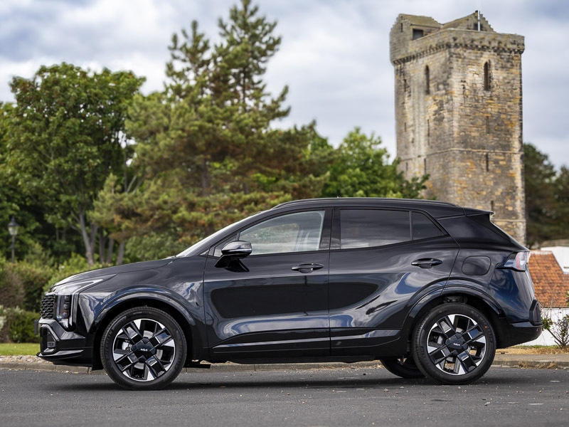 Kia Sportage 1.6T Gdi Hev Gt-line Black #4