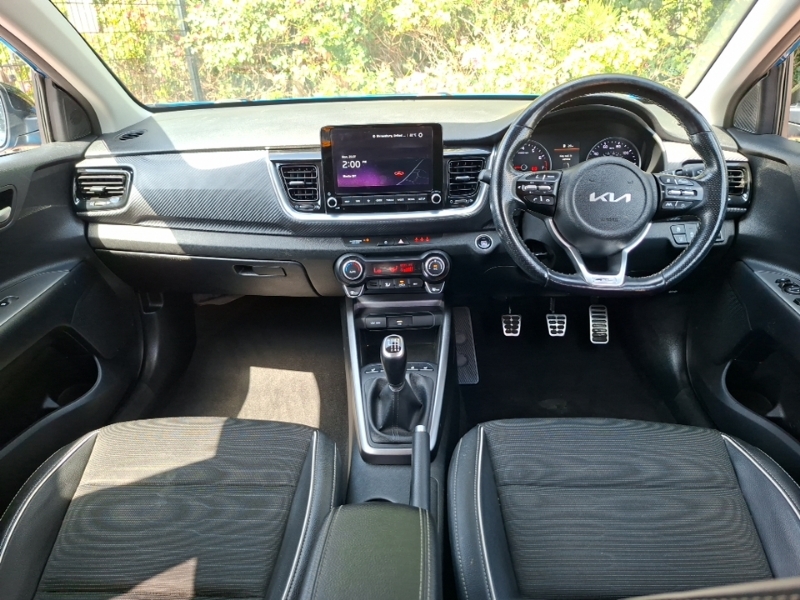 Kia Stonic 1.0T Gdi 48V Gt-line S Blue #3