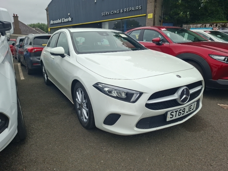 Mercedes-Benz A Class A200d Sport White