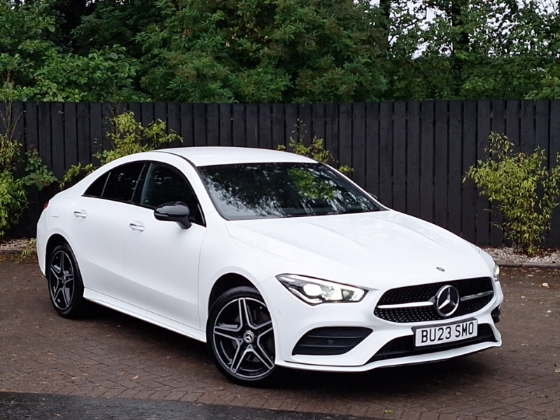 Mercedes-Benz CLA Class Cla 250E Amg Line Premium Tip White