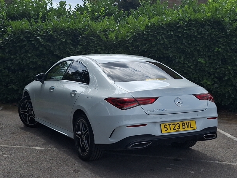 Mercedes-Benz CLA Class Cla 250E Amg Line Premium Tip White #2