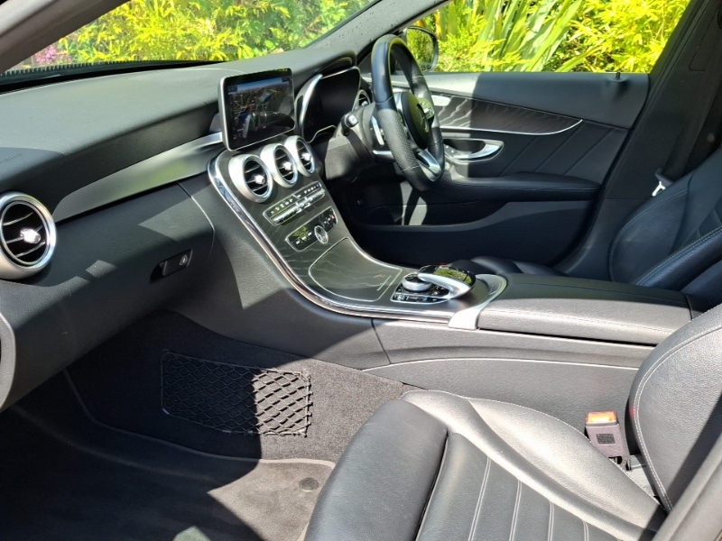Mercedes-Benz C Class C220d Amg Line Premium 9G-tronic Black #5