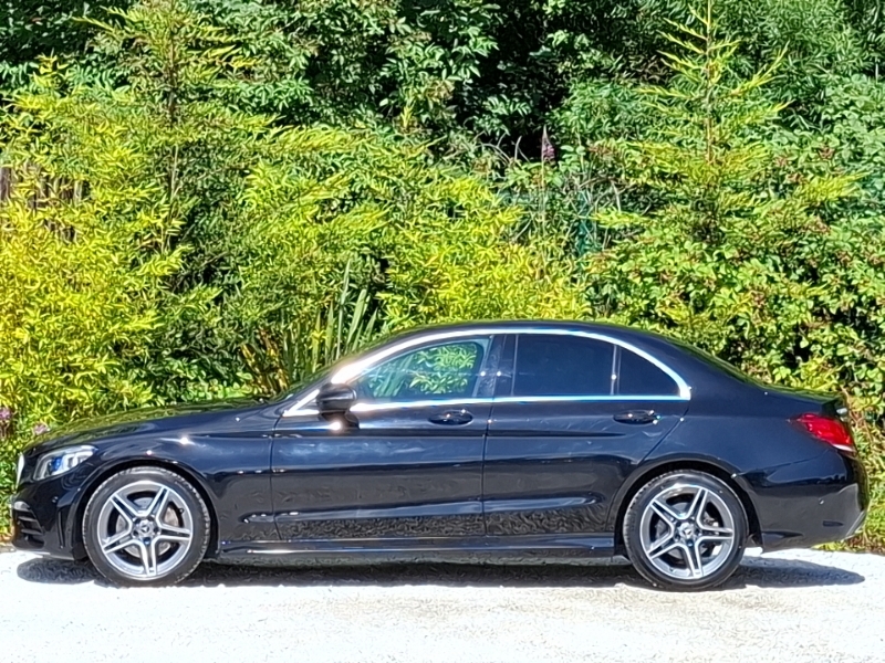 Mercedes-Benz C Class C220d Amg Line Premium 9G-tronic Black #4