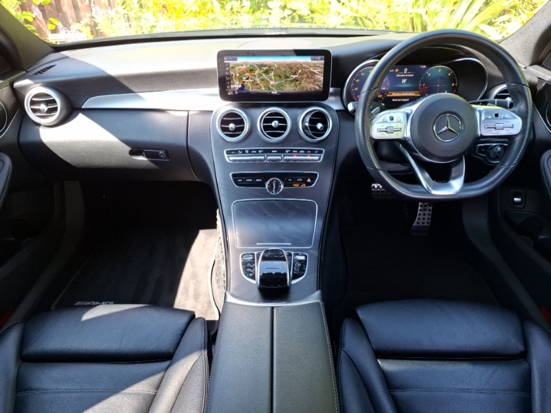 Mercedes-Benz C Class C220d Amg Line Premium 9G-tronic Black #3