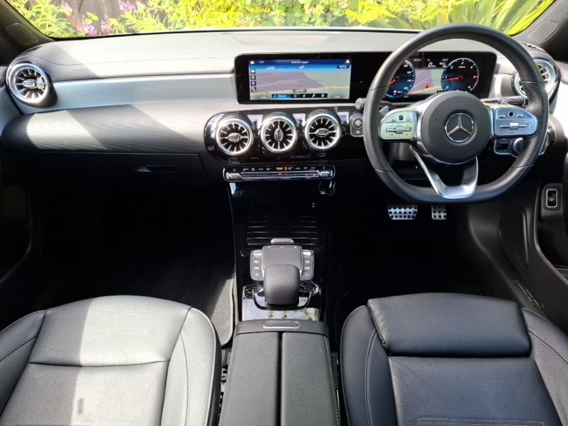 Mercedes-Benz CLA Class Cla 220D Amg Line Premium Night Ed Tip White #3