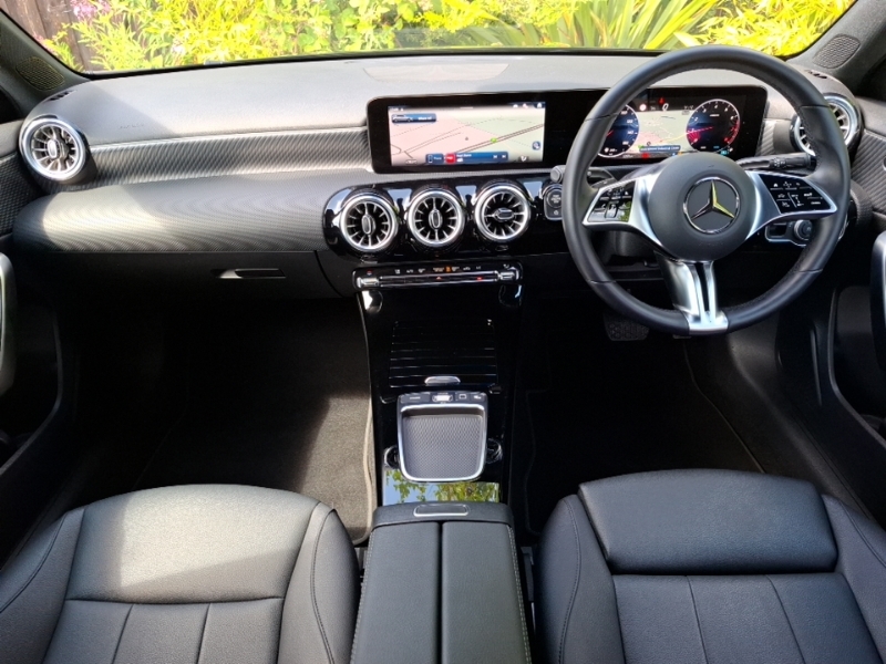 Mercedes-Benz A Class A180 Sport Executive KX25YGY Black #3
