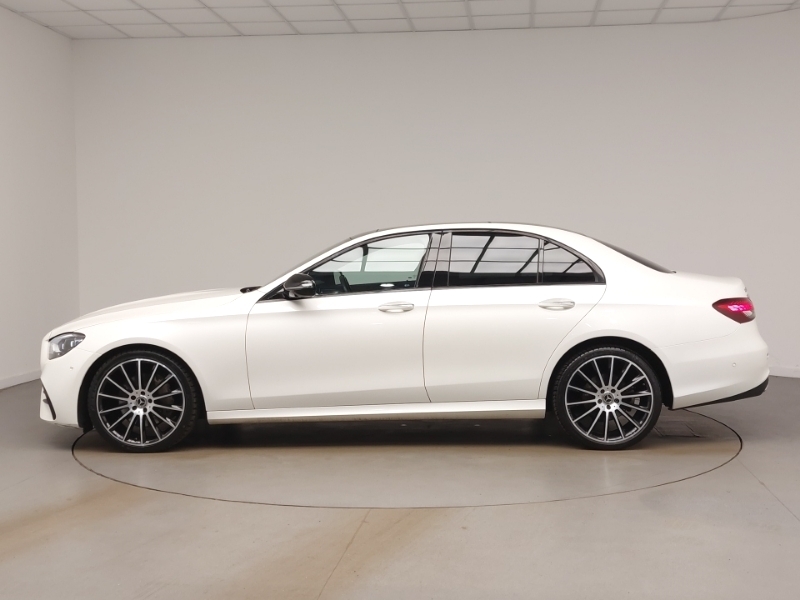 Mercedes-Benz E Class E220d Amg Line Night Edition Prem 9G-tronic White #4