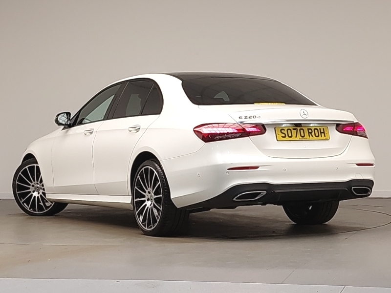 Mercedes-Benz E Class E220d Amg Line Night Edition Prem 9G-tronic White #2