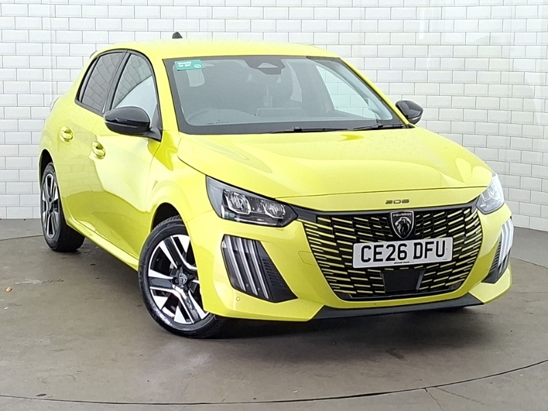 Peugeot 208 1.2 Hybrid 110 Allure E-dsc6 Yellow