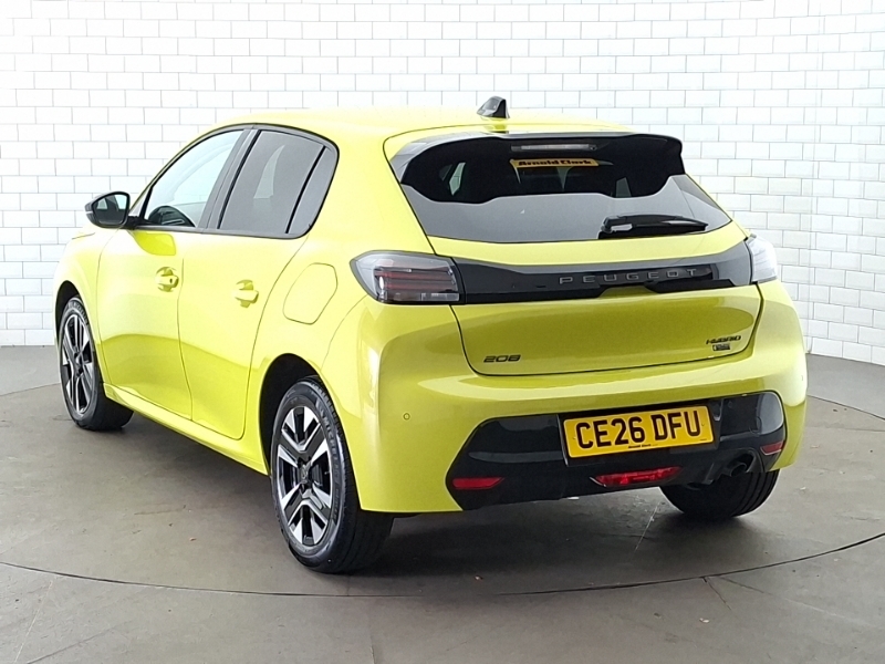 Peugeot 208 1.2 Hybrid 110 Allure E-dsc6 Yellow #2