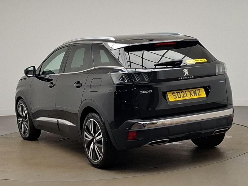 Peugeot 3008 1.6 Hybrid 225 Gt E-eat8 Black #2
