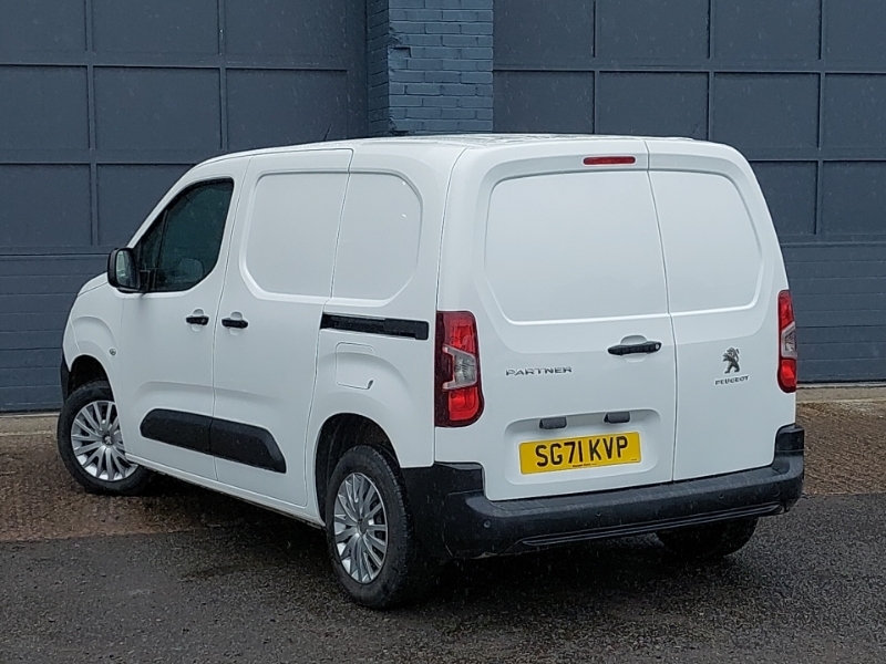 Peugeot Partner 650 1.5 Bluehdi 75 Professional Premium Van White #2