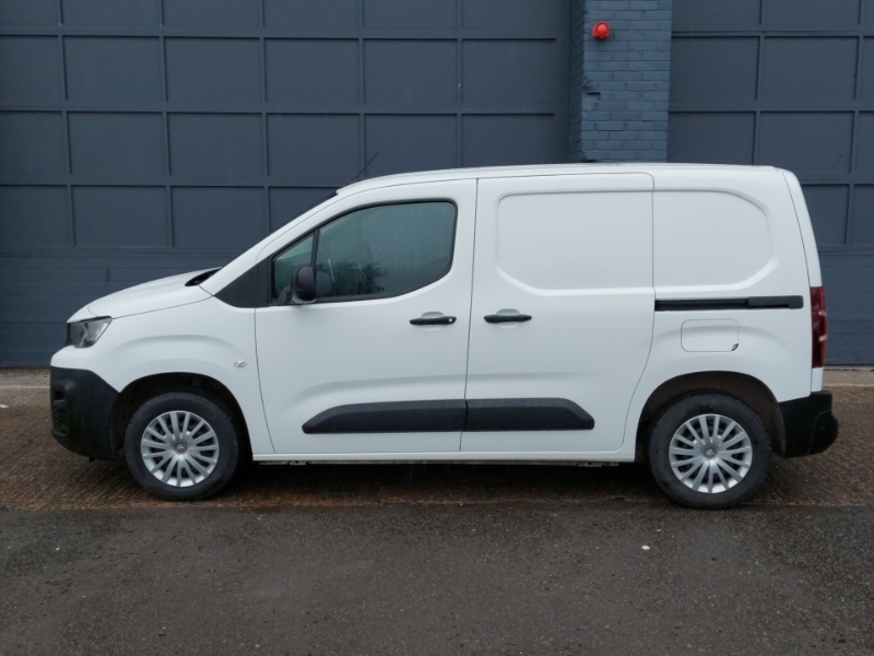 Peugeot Partner 650 1.5 Bluehdi 75 Professional Premium Van White #4